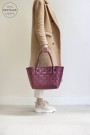 Handed by - Paris shopper - Wine Berry red thumbnail